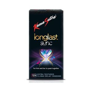 Kamasutra Longlast Sync Condom 12pcs